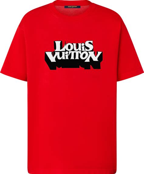 red louis vuitton shirt